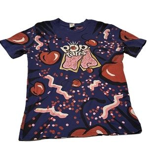 Vintage 90’s Cherry Pop Tarts Youth Medium Shirt All Over Print Rare